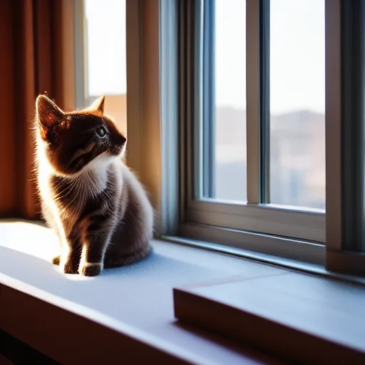 生成画像：猫